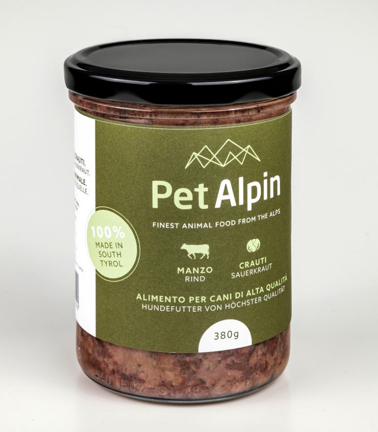 Pet Alpin Gulasch mit Rind & Sauerkraut