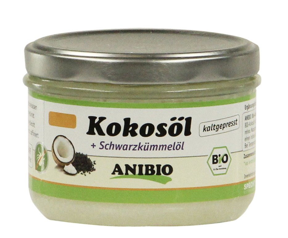 Anibio Kokosöl & Schwarzkümmelöl, 200ml Anibio Kokosöl & Schwarzkümmelöl, 200ml