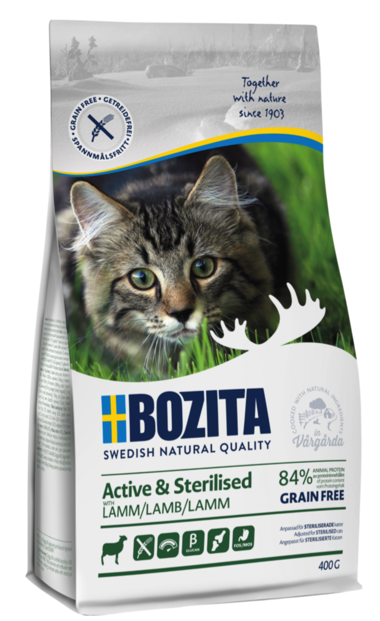 Bozita Active & Sterilised Grain free Lamb