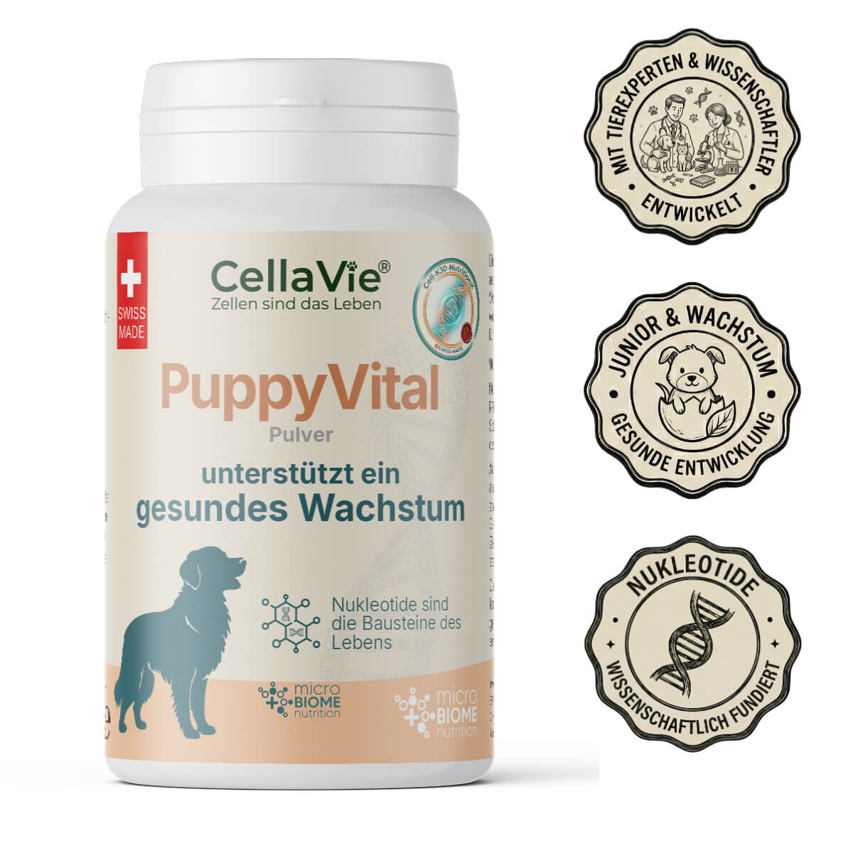 CellaVie® Hund PuppyVital Pulver 140g