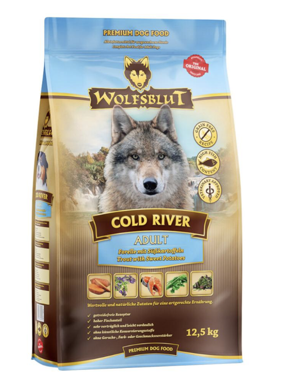 Wolfsblut Can Adult Cold River - Forelle 12,5 kg