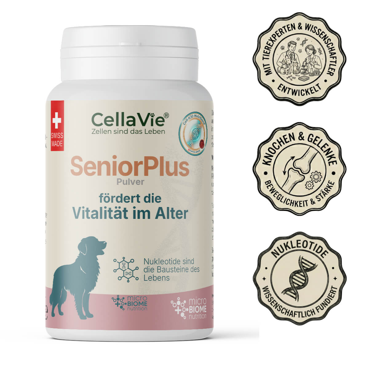 CellaVie® Hund SeniorPlus Pulver 130g