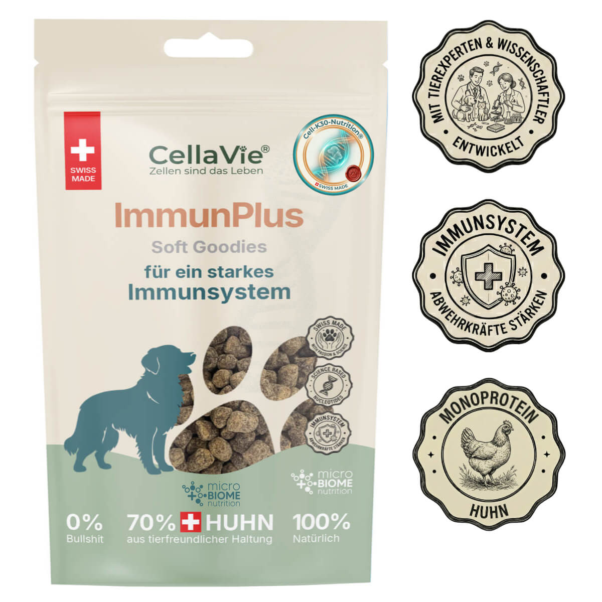 CellaVie® Hund ImmunPlus Soft Goodies 90g