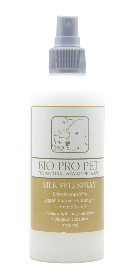  BIO PRO PET – Silk Fellspray – Entwirrungshilfe gegen Haarverknotungen – 250ml