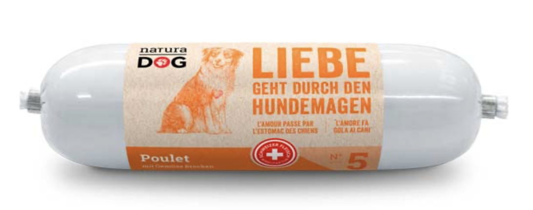 Natura Dog  Poulet mit Gemüse Brocken