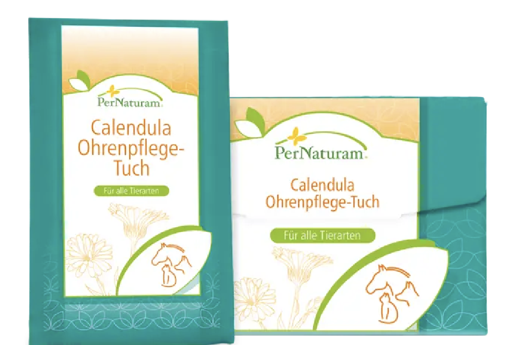 Calendula Ohrenpflege-Tücher (16 Stück)