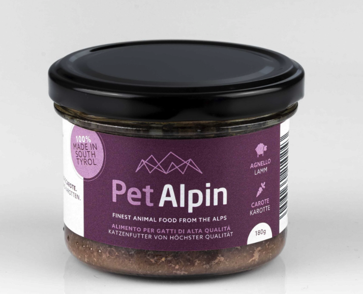 Pet Alpin Ragout mit Schaf und Karotte für Katzen 100g