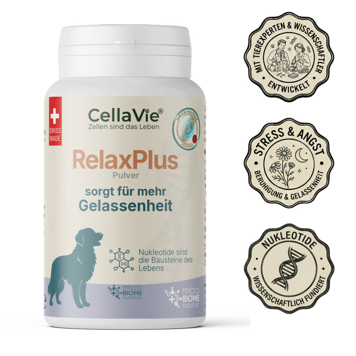 CellaVie® Hund RelaxPlus Pulver 120g
