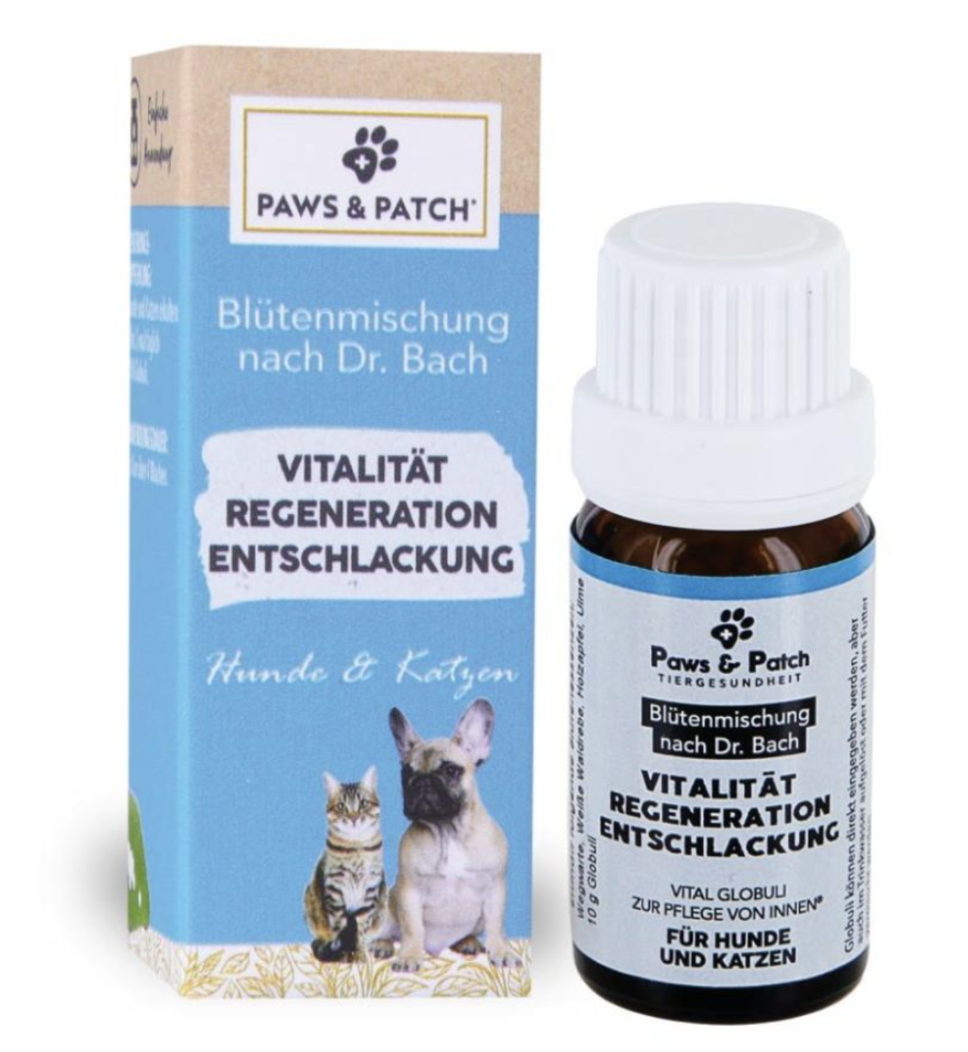 Paws and Patch Bach-Blütenmischung Vitalität+Regeneration 10g  Paws and Patch Bach-Blütenmischung Vitalität+Regeneration 10g