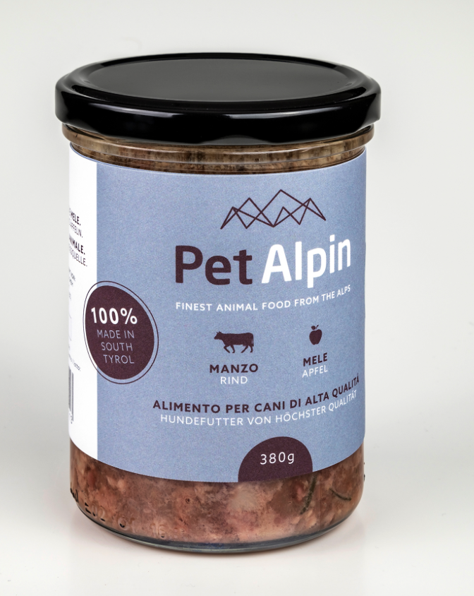 Pet Alpin Gulasch mit Rind & Äpfel