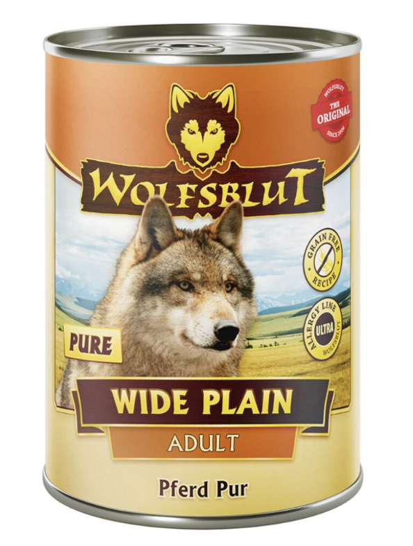 Wolfsblut Can Adult Wide Plain Pure - Pferd , 395g Wolfsblut