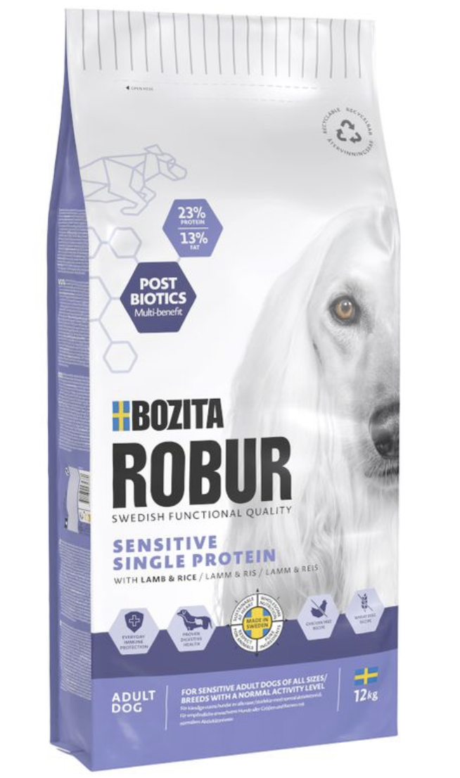 Robur Sensitive Lamm & Reis Single Protein