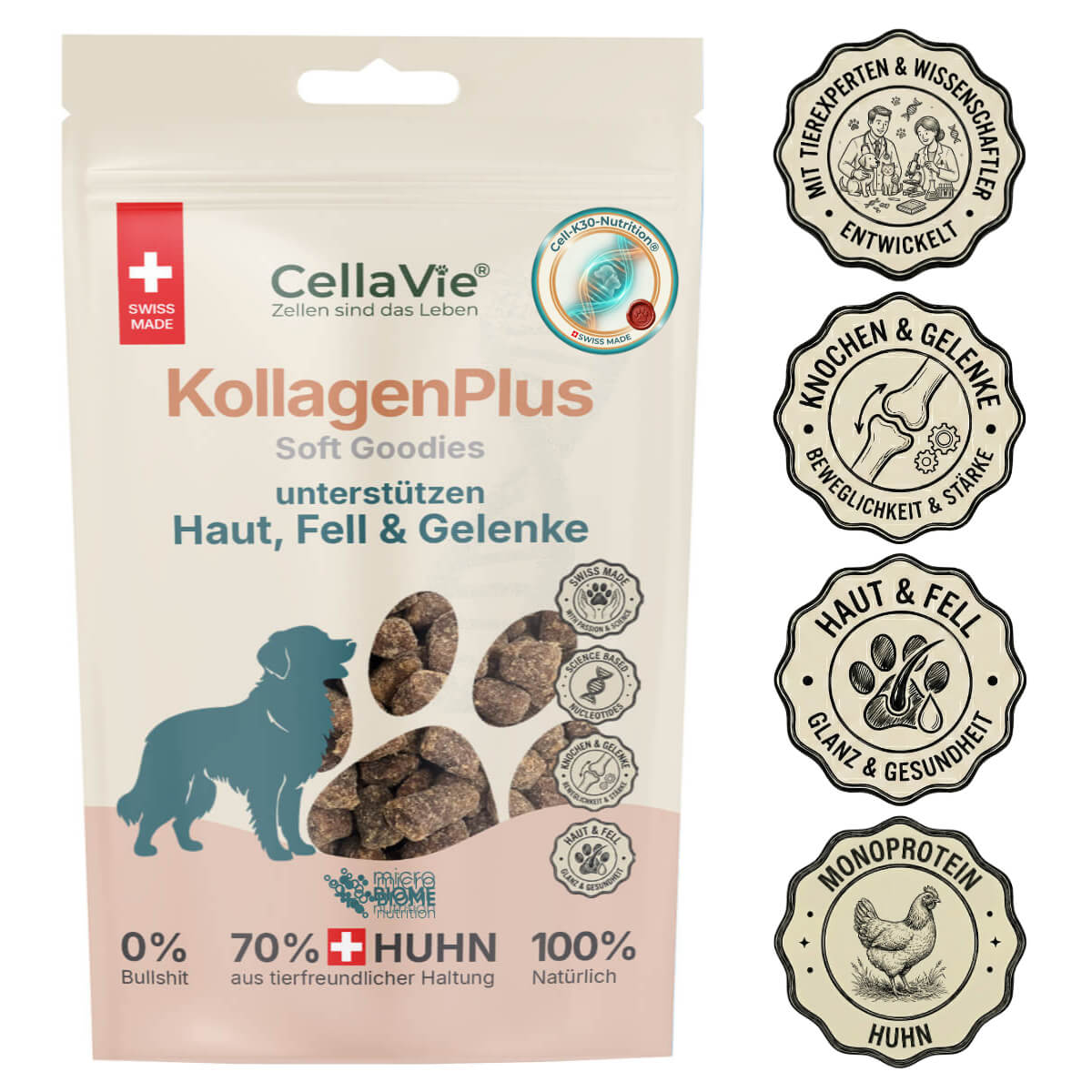 CellaVie® Hund KollagenPlus Soft Goodies 90g